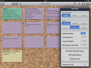 Index Card for iPad