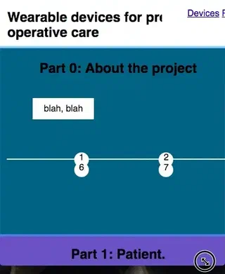 Image showing the mockup on a phone sized screen