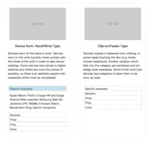 Screenshot showing collapsible accordion sections of the site